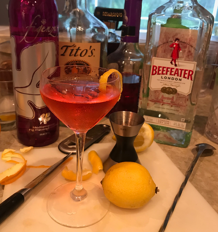 Trendy Cocktails: Slo Gin Fig Martini