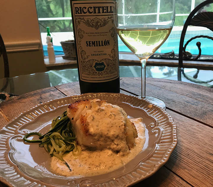Perfect Pairings: Semillón w/Pan-fried Cod and Lemon Dill&nbsp;Sauce